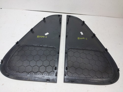 2004-2008 Ford F-150 Door Panel Speaker Cover PAIR Gray - With MANUAL WINDOWS - Picture 5 of 9