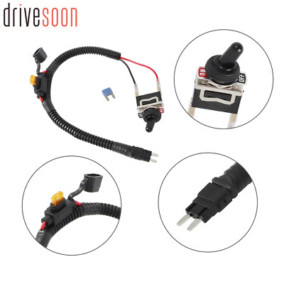 For Mini 10A &15A Fuse WIth wire 12'' Universal Automotive Switched Fuse Switch