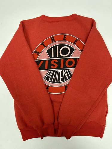 Vintage Vision Street Wear 110 Percent Skateboarding Skateboard Crewneck Small - Picture 19 of 24