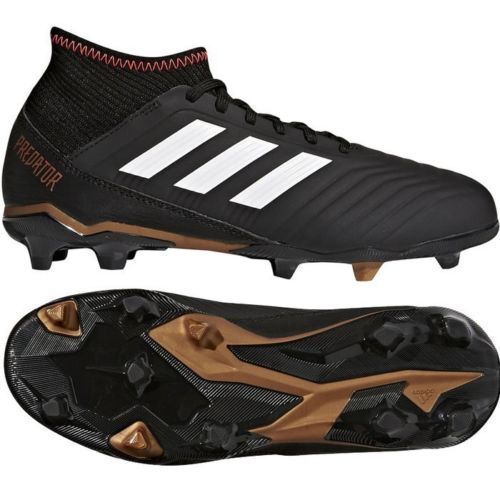 SCARPE CALCIO ADIDAS PREDATOR 18.3 FG NERO BIANCO CP9010 bambino ORIGINALI  2018 | eBay