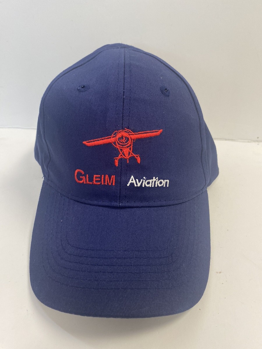 Gleim Aviation Hat Cap Flight School Pilot Training Airplane Bush
