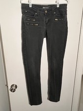 LEVI'S Demi Curve Jeans, Women's 29x34, Black Low Rise Skinny 9/29 Size