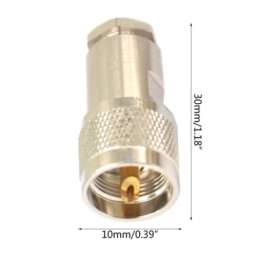 Professional Grade SL16 Connector for RG303 LMR195 Optimal Connectivity - Zdjęcie 8 z 8