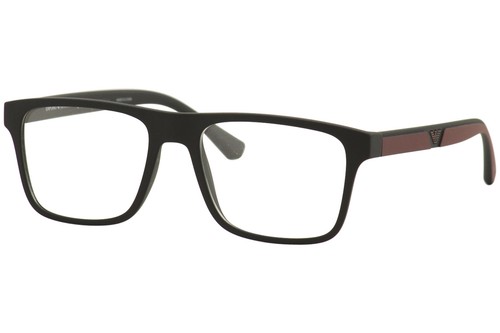 Emporio Armani Men's EA4115F 5042/1W Matte Black w/ two Clip-ons Sunglasses 54mm - Picture 2 of 6