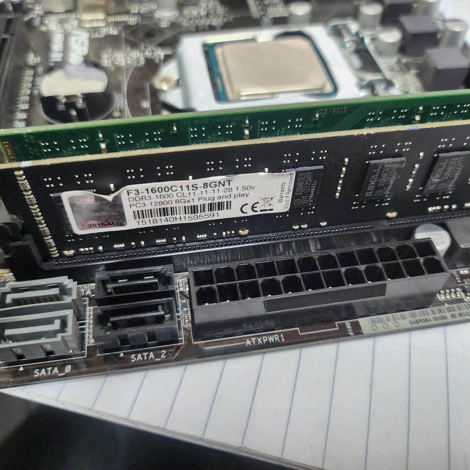 ASRock H91M-S1 PLUS mATX Motherboard w/ i7-4790 SR1QF 3.60GHz CPU, 16GB & I/O - Image 4 of 4