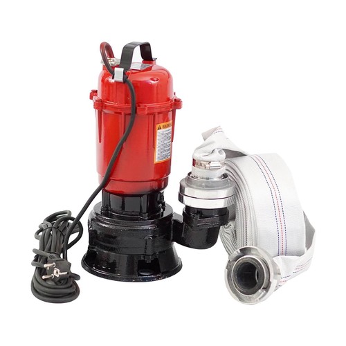 EINBACH NITRO 2850 Tauchpumpe 550W – Schmutzwasser & Abwasser Mit 20m C-Schlauch, 18000 L/h