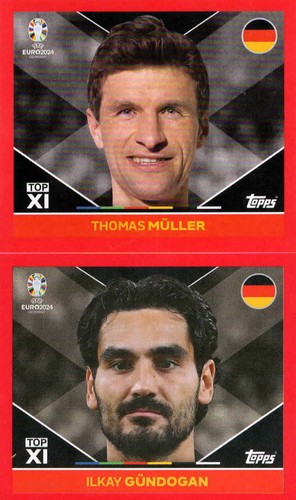 Topps UEFA Euro 2024 Germany - Swiss Edition - Singlesticker - Intro - GER - Bild 244 von 244