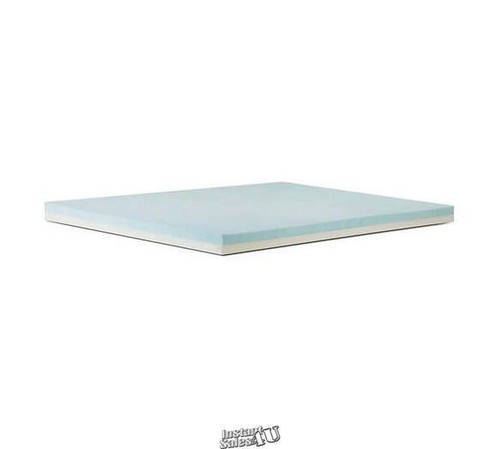 TWIN Size 4" Cooling Gel Memory Foam Combo Bed Topper Mattress Pad Bedding - Picture 2 of 2