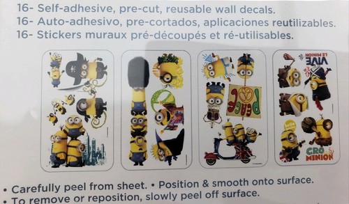 Despicable Me Minion Kostümbrille Neu Posten Offizieller Film Merch Pez McDonalds - Bild 7 von 12
