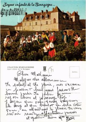 CPM Collection Bourguignonne Joyeux enfants de la Bour FOLKLORE (732756)