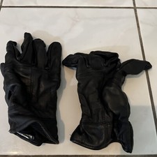 Thinsulate Insulation Black Leather Gloves XL Pre-owned