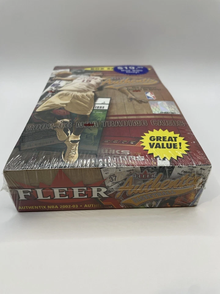 2002-03 Fleer Authentix Factory SEALED Box - Image 2 of 4