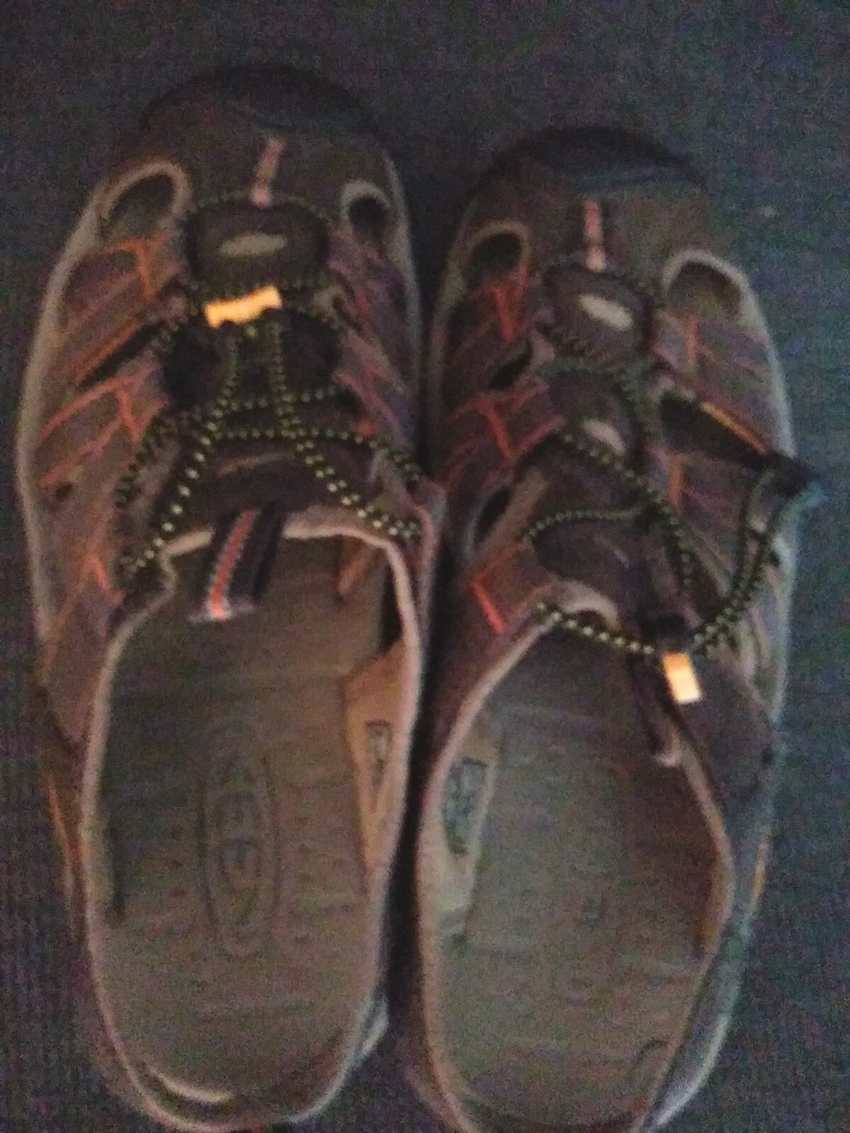 Sandali da trekking Keen Kanyon taglia 8 5 impermeabili grigio arancione pizzo elastico 1126BOBD