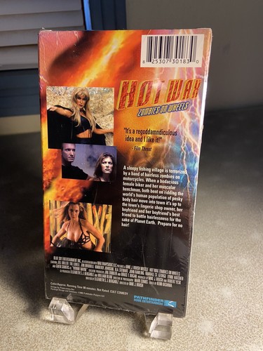 RARE Hot Wax Zombies on Wheels VHS 1999 SOV Grail 90s Horror Sexy Comedy - Foto 2 di 7