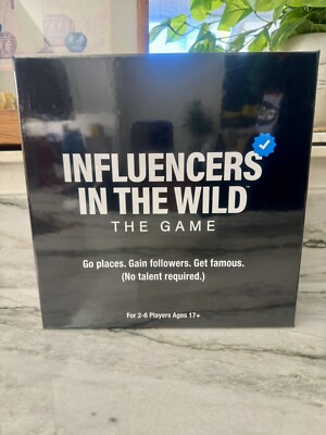 Influencers in the Wild Game, Brand New , Sealed.  Excellent