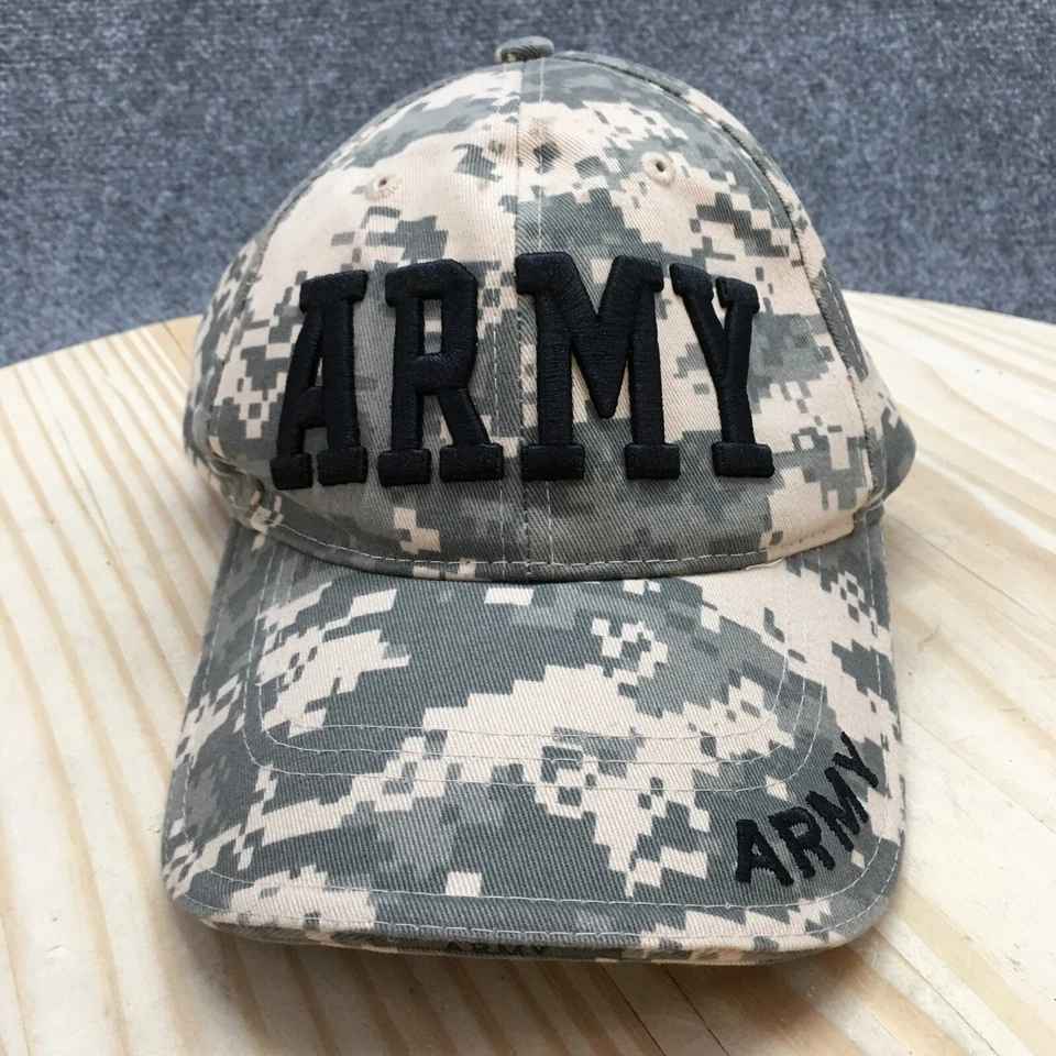 Army Rothco Baseball Cap Mens Brown Camo One Size Adjustable Embroidered Logo - Image 2 of 4