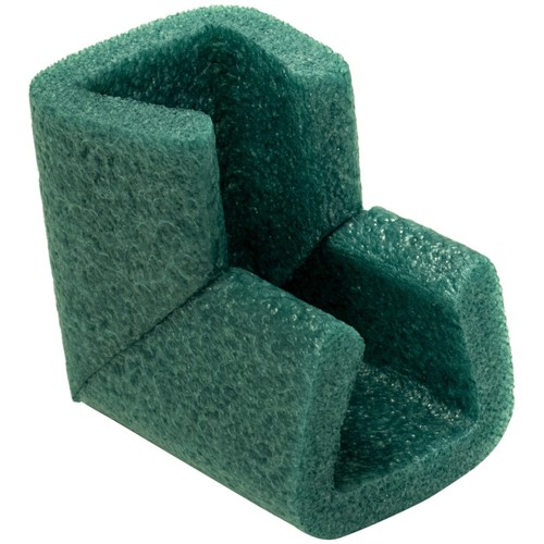 160 x 60-80mm ESPUMA BORDE U ESQUINAS PROTECTORES D PERFILES MUEBLES PALETS ETC - Imagen 4 de 5