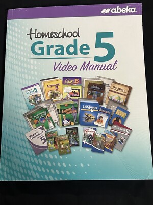 Abeka Homeschool Grade 5 Video Manual homeschool paperback | eBay