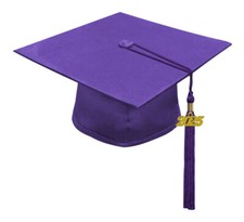 Child Purple Cap  Tassel - Preschool Graduation