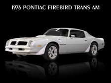 1976 Pontiac Firebird Trans Am In Silver New Metal Sign 12x16 Free Shipping
