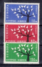 EUROPA 1962 - CHYPRE 207 à 209 - Neuf ** sans charniere - 74C/