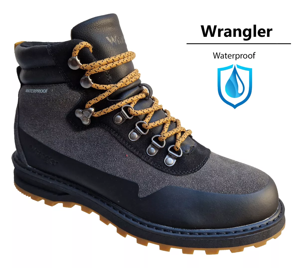 Square toe hotsell hiking boots