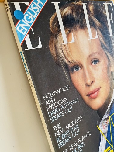 ELLE Magazine British Edition April 1987 RARE UK Estelle Vintage Early Edition - Picture 4 of 6