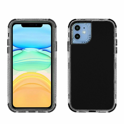 Silicone Shockporoof Case Hybrid Hard Cover For iPhone 13 12 11 Pro Max SE XR 8 - Picture 47 of 53