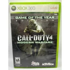 Call of Duty 4 Modern Warfare Game of the Year Edition (Xbox 360) CIB & Tested