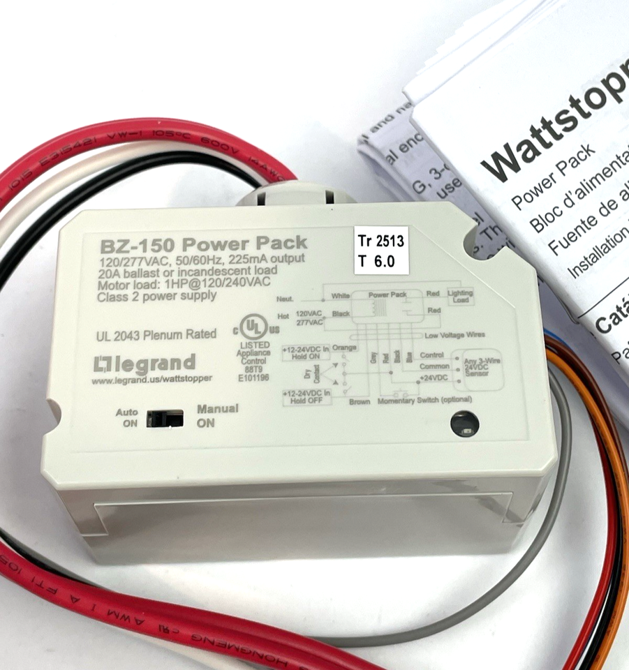 Legrand BZ-150 Power Pack 120-277 VAC Input 24 VDC | eBay