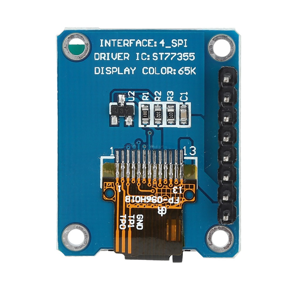 0.96 Inch HD IPS Color LCD Display Module 80x160 3.3V SPI ST7735 For ♡