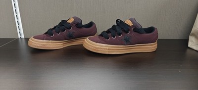 Size 4.5 - Converse One Star Low Puff - Bloodstone Gum