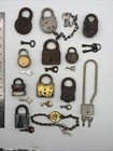 12 Vintage Padlocks W/ Keys Corbin YALE Eagle DeLuxe Skeleton Myson — photo 2