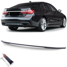 Sport Heckspoiler Lippe Schwarz Glanz mit ABE passend f�r BMW 7er G11 G12 14-17