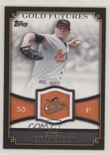 2012 Topps Gold Futures Zach Britton #GF-2 3v8