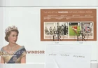 GB 2012 The House of Windsor M/Sheet  FDC typed address