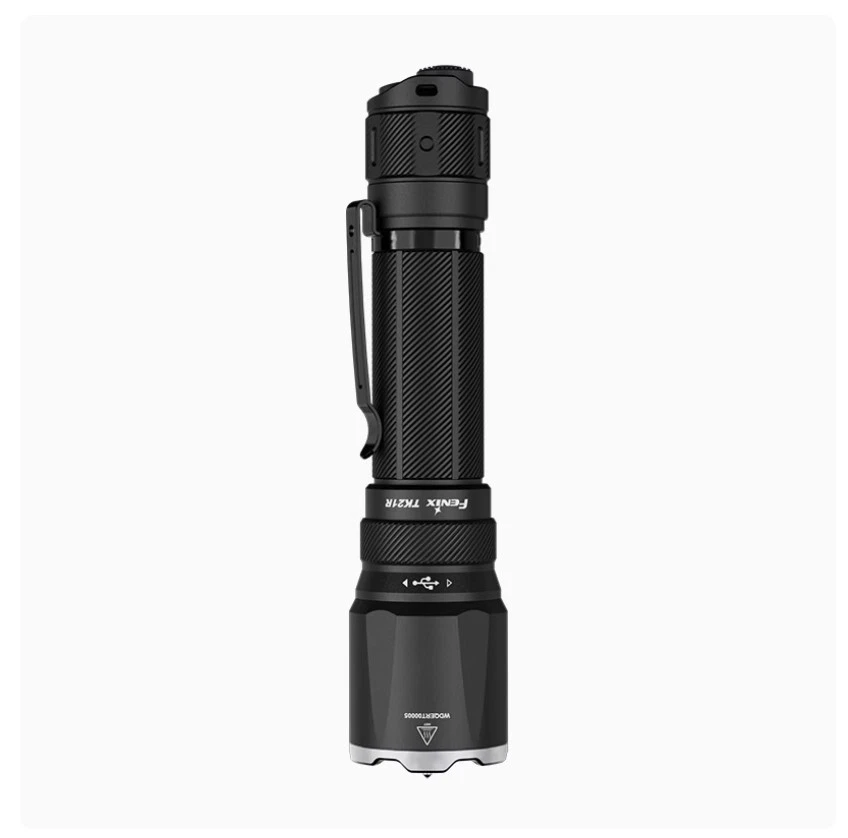 Fenix TK21R USB-C Charging 3600 Lumens LED Torch Flashlight--Grey - Image 3 of 4