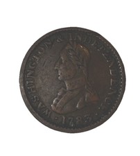 1783 George Washington/Independence military bust - 27mm