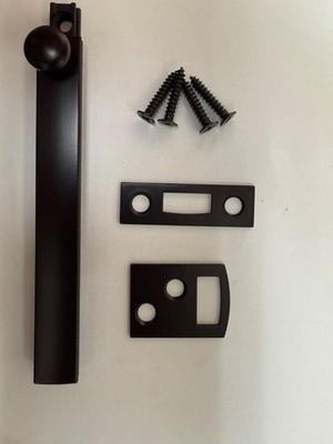 10 count Oil Rubbed Bronze Solid Brass Surface Bolt security latch