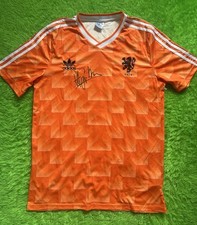 Hans Gillhaus signed Netherlands 1988 European Champions shirt with COA & Proof