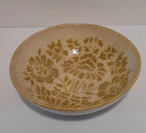 Red Wing Pottery DAMASK 8" Round Serving Bowl MCM