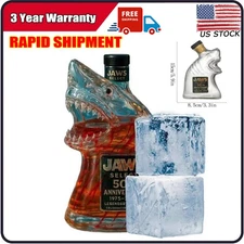 Jaws 50th Anniversary Whiskey Bottle Unique Transparent Limited Edition Gifts