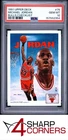 1991 UPPER DECK #75 MICHAEL JORDAN BULLS CHECKLIST PSA 10