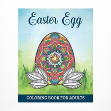 Easter Egg Coloring Book for Adults