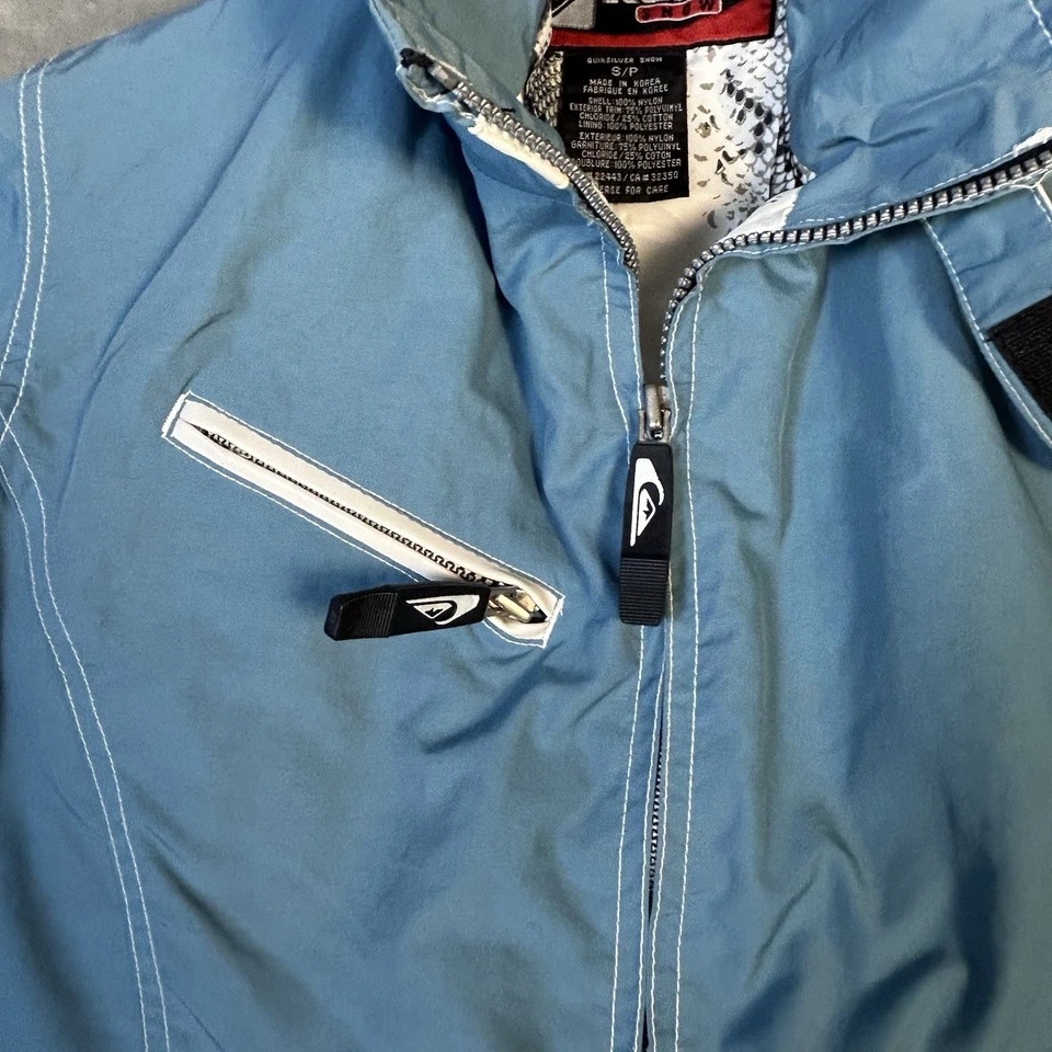 Chaqueta de esquí snowboard vintage para mujer Roxy Quicksilver Y2K talla pequeña Foto 2 de 4