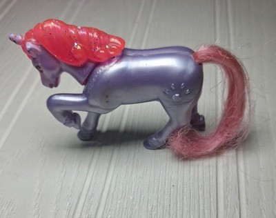 TONKA 1996 LITTLEST PET SHOP PURPLE UNICORN FIGURE  3'' LONG