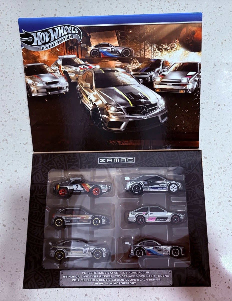 🔥2025 Hot Wheels Silver Series ZAMAC Multipack 6 Pack New 🔥2025 Hot Wheels Silver Series ZAMAC Multipack 6 Pack New