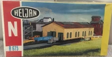 Heljan B675 N Scale Plumbling Supply Warehouse Model Building Kit