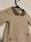Janie & Jack Girl 18-24 Months Sweet On Spots Long Sleeve Leapard Collar Dress — photo 4