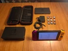 Nintendo Switch 32GB Handheld Console Bundle And 10 Games And Accessories